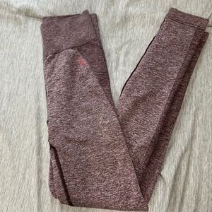 Gymshark Flex leggings in berry